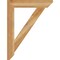 Ekena Millwork Traditional Slat Rough Sawn Bracket, Western Red Cedar, 4"W x 26"D x 34"H BKT04X26X34TRA06RWR - alternate 4